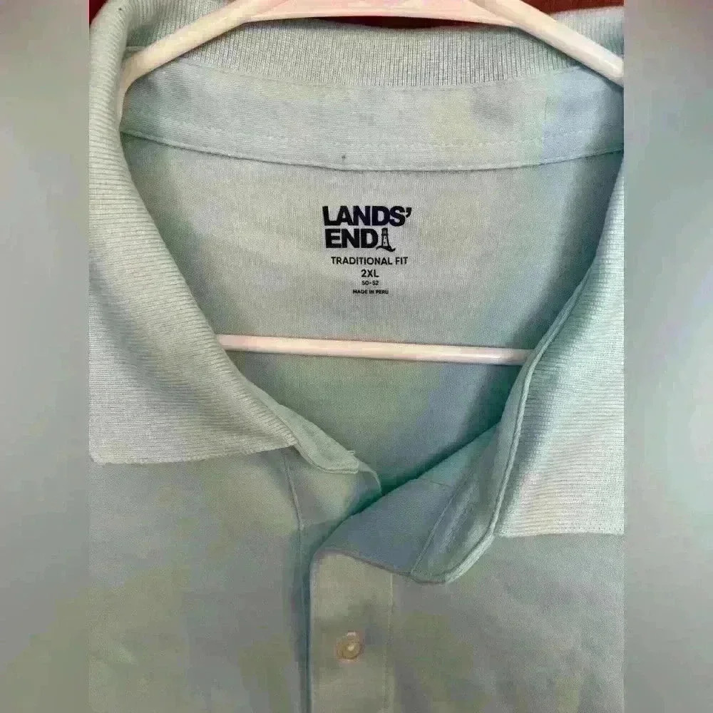 Lands End Men’s polo - Picture 3 of 4